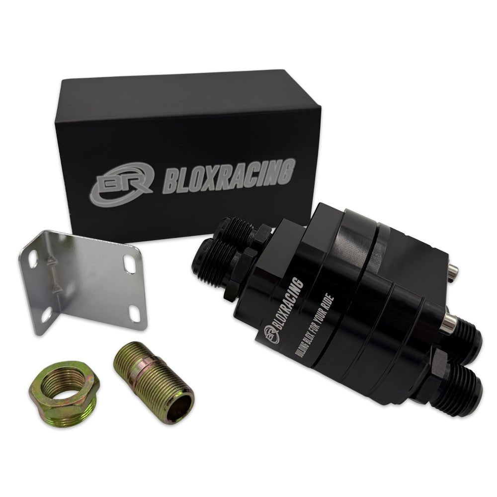 BLOX Racing Oil Filter Relocation Kit - BLOX Racing