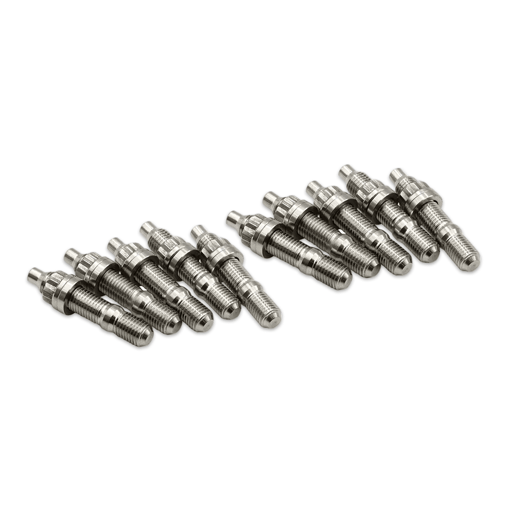 BLOX Racing Stainless Steel Intake/Exhaust Manifold Studs - M10x1.25 45mm Singles, 4,5,9,10 Piece Kits - BLOX Racing