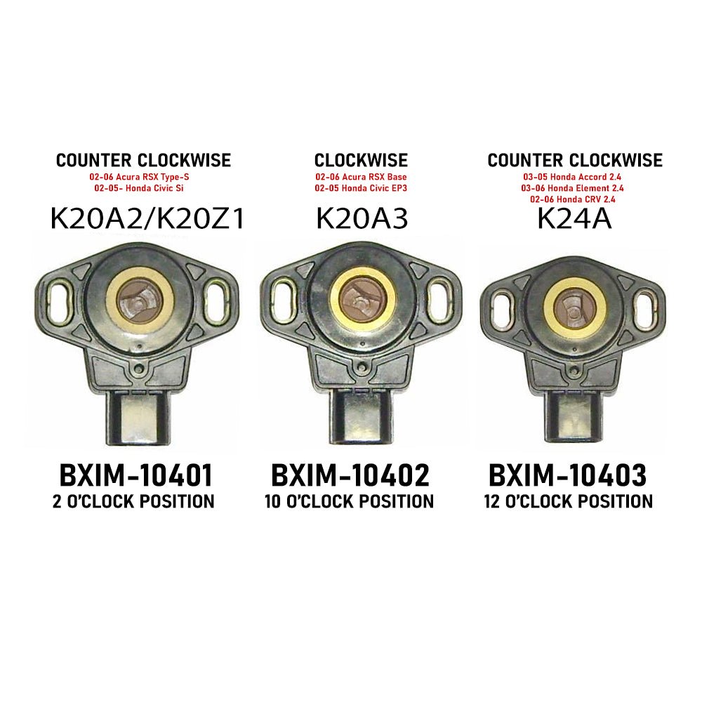 BLOX Racing Throttle Position Sensor (TPS) - K-Series - BLOX Racing