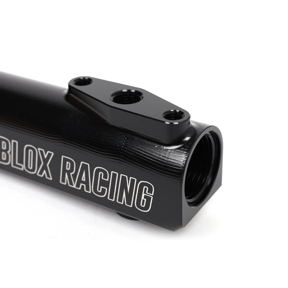 BLOX Racing XTREME Aluminum B-Series Fuel Rail Black - GARAGE SALE - BLOX Racing