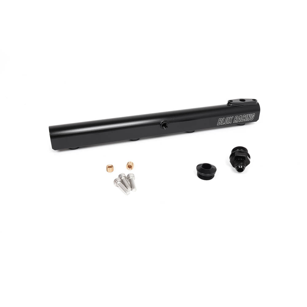 BLOX Racing XTREME Aluminum B-Series Fuel Rail Black - GARAGE SALE - BLOX Racing