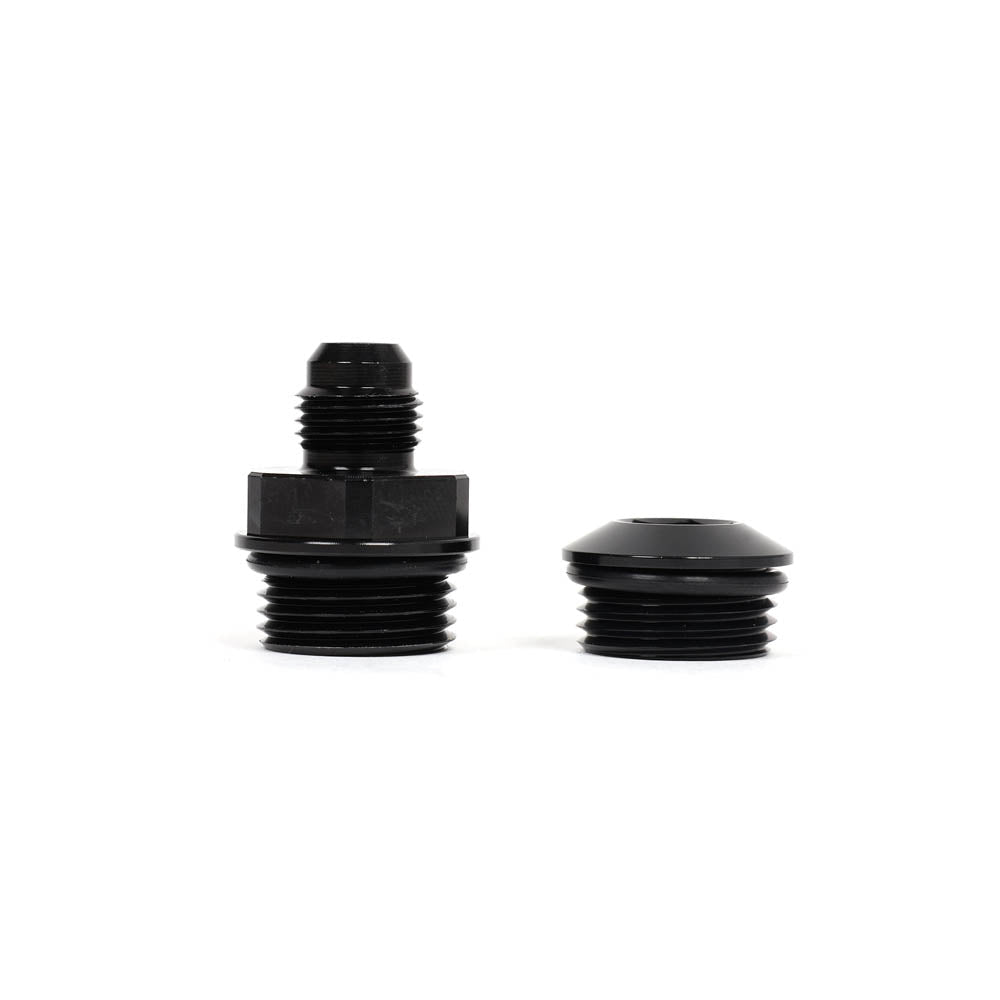 BLOX Racing XTREME Aluminum B-Series Fuel Rail Black - GARAGE SALE - BLOX Racing