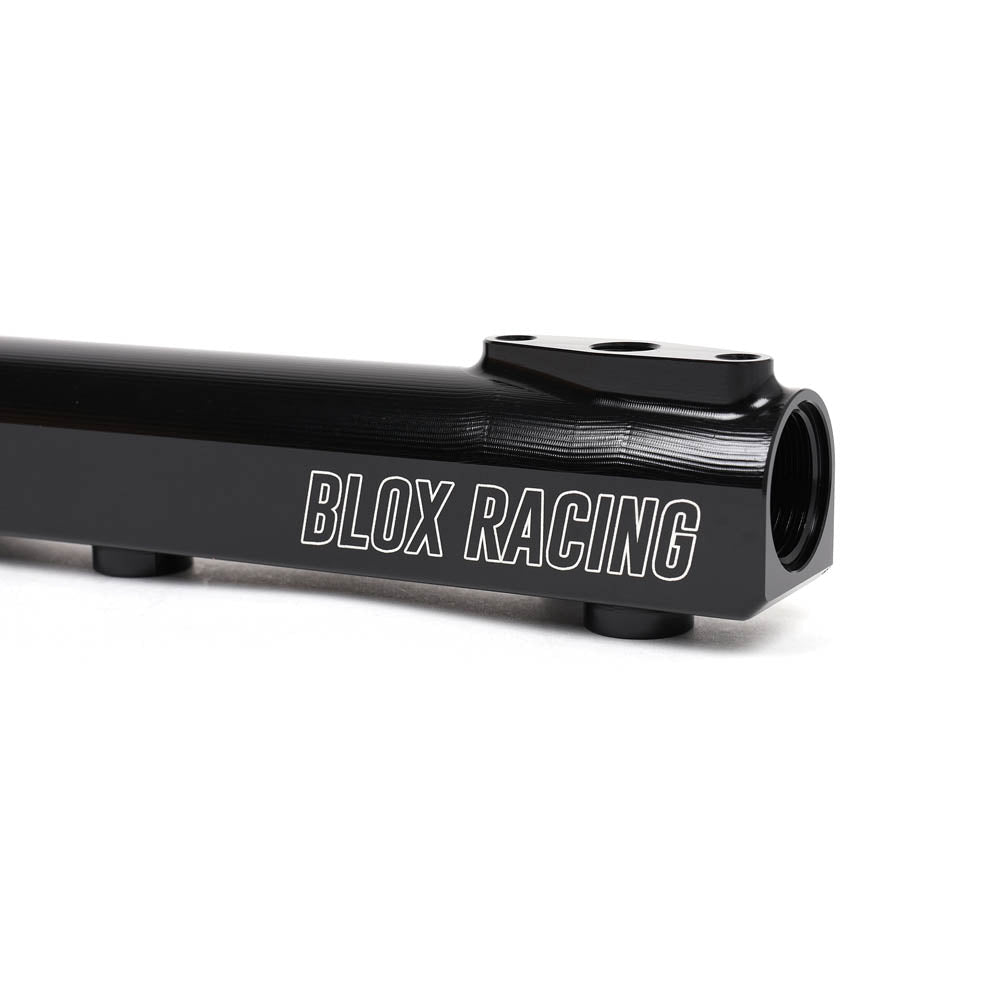 BLOX Racing XTREME Aluminum B-Series Fuel Rail Black - GARAGE SALE - BLOX Racing