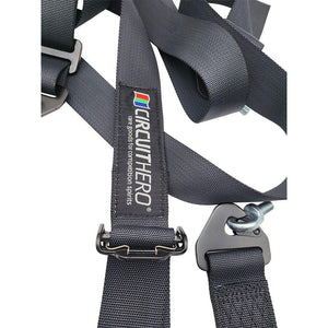 Circuit Hero 4 Point Harness 2&quot; Belts (Black) - BLOX Racing