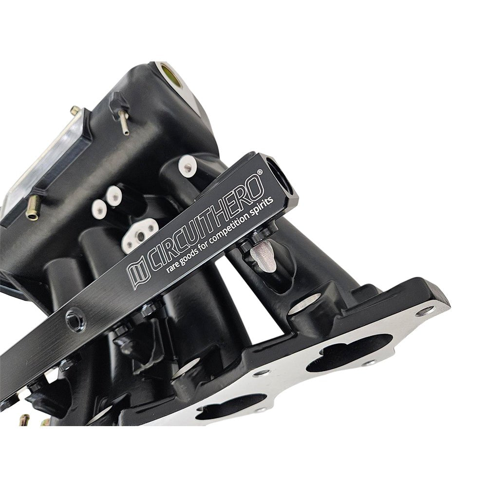 Circuit Hero Aluminum Fuel Rail B-Series Honda Black - GARAGE SALE - BLOX Racing