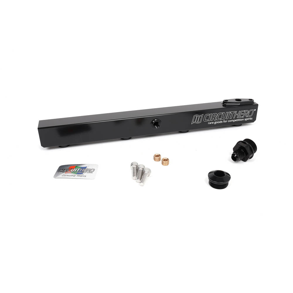 Circuit Hero Aluminum Fuel Rail B-Series Honda Black - GARAGE SALE - BLOX Racing