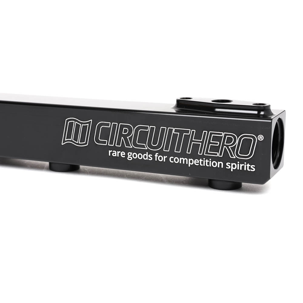 Circuit Hero Aluminum Fuel Rail B-Series Honda Black - GARAGE SALE - BLOX Racing