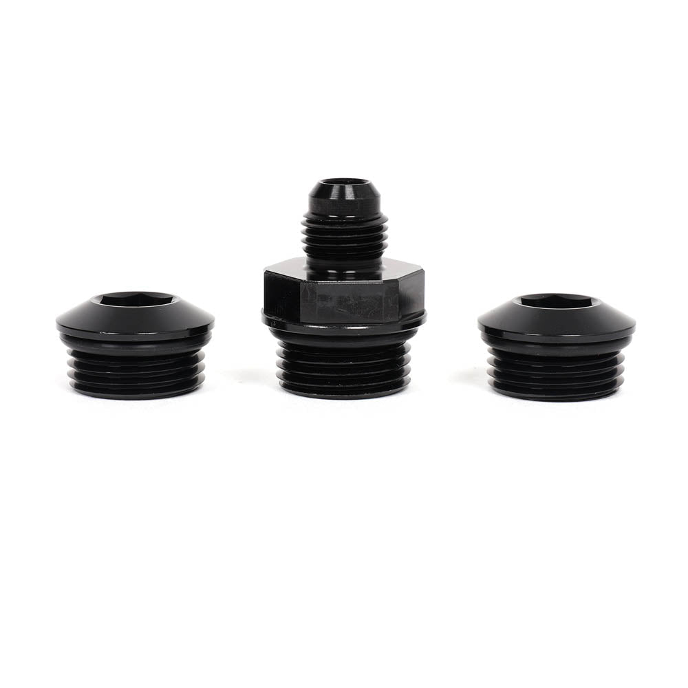 Circuit Hero Aluminum Fuel Rail K-Series Honda - Black - BLOX Racing