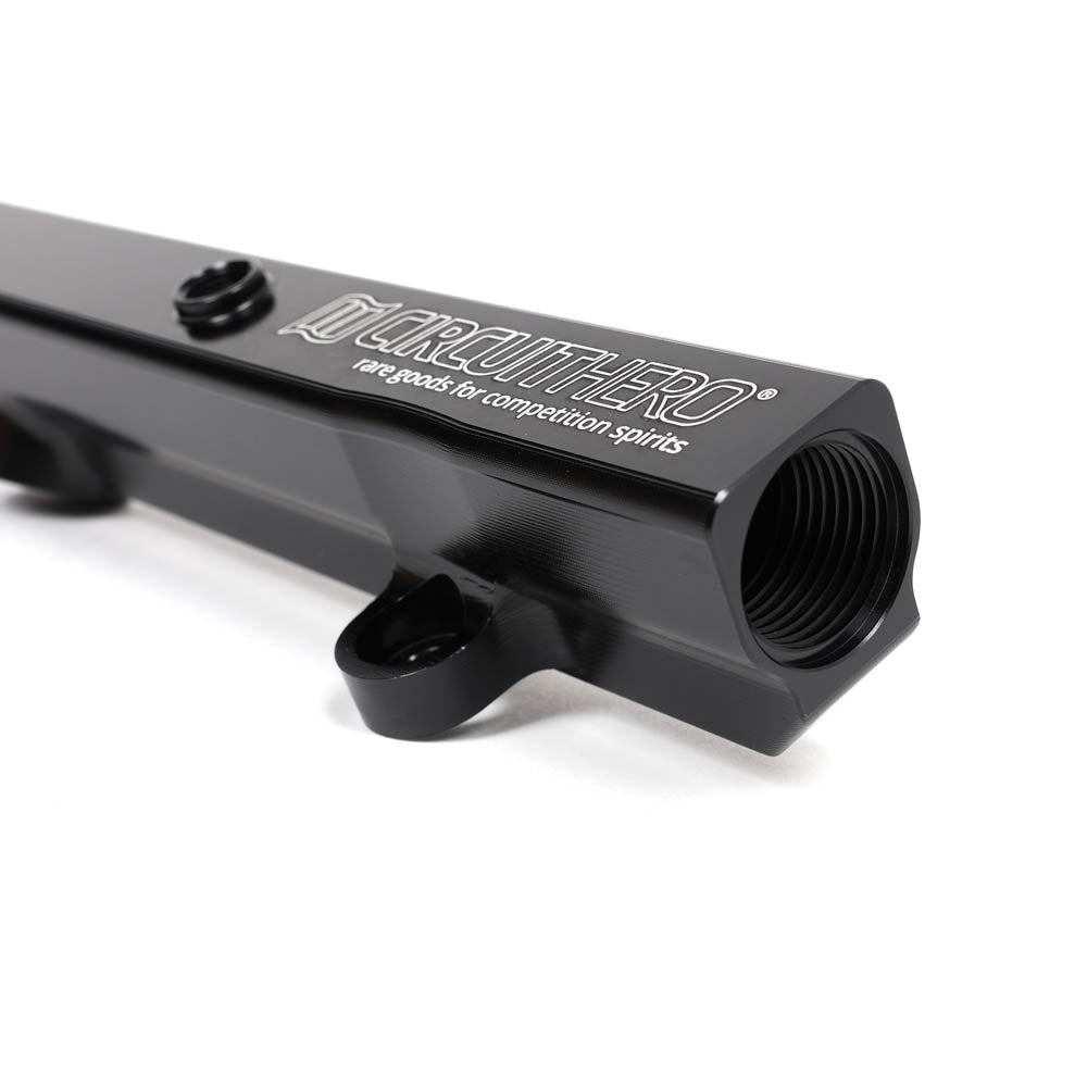 Circuit Hero Aluminum Fuel Rail K-Series Honda - Black - BLOX Racing