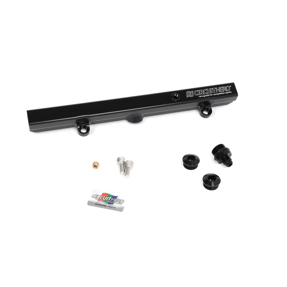 Circuit Hero Aluminum Fuel Rail K-Series Honda - Black - BLOX Racing
