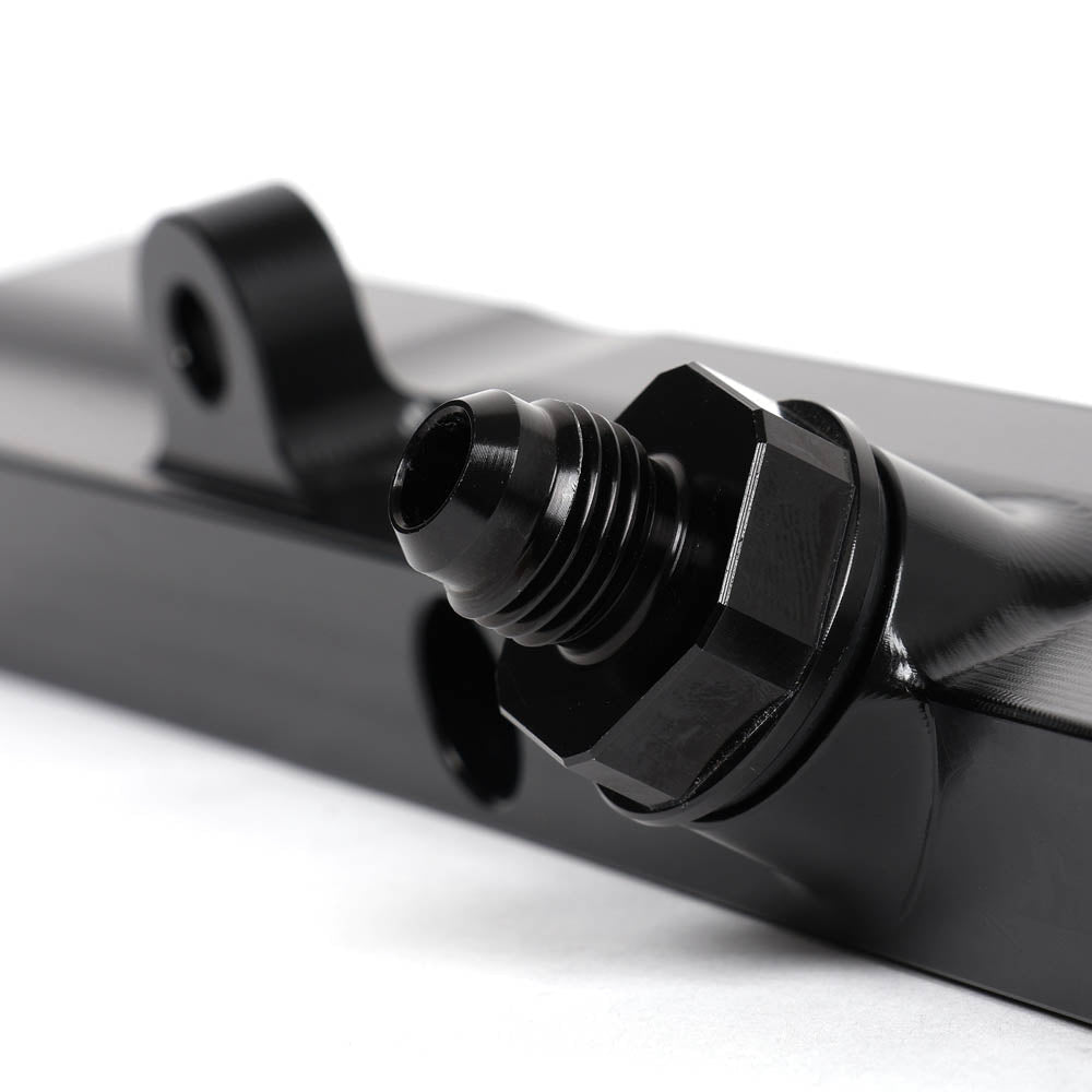 Circuit Hero Aluminum Fuel Rail K-Series Honda - Black - BLOX Racing