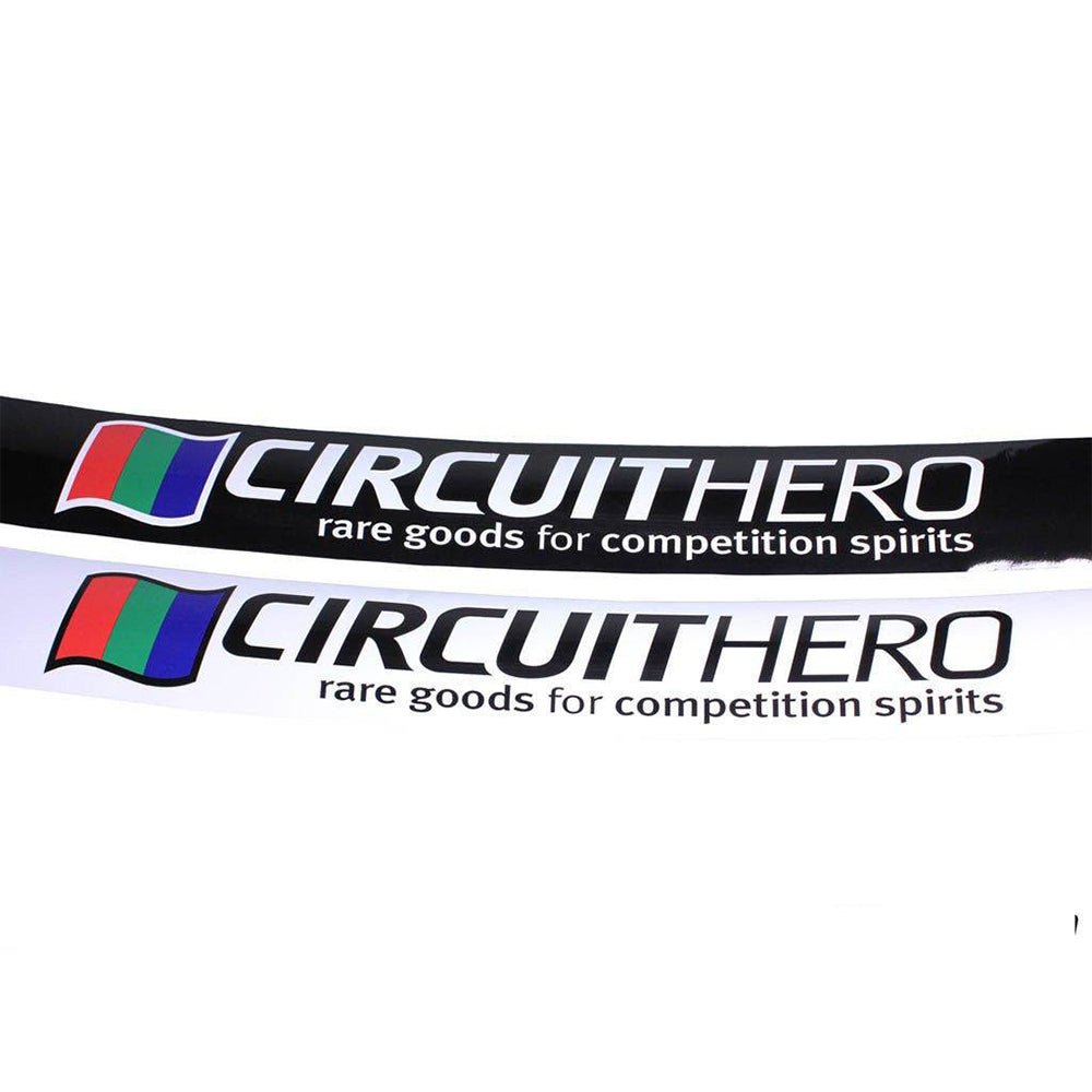 Circuit Hero Curved Track Windshield Banner - BLOX Racing