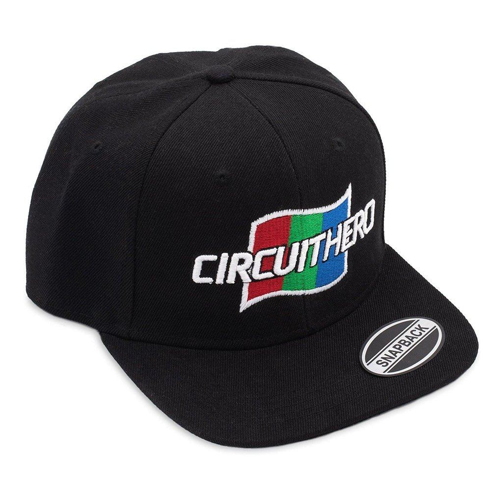 Circuit Hero Flag Snapback Track Hat - BLOX Racing