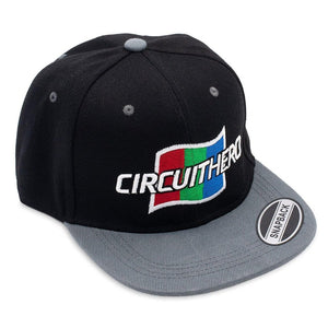 Circuit Hero Flag Snapback Track Hat - BLOX Racing