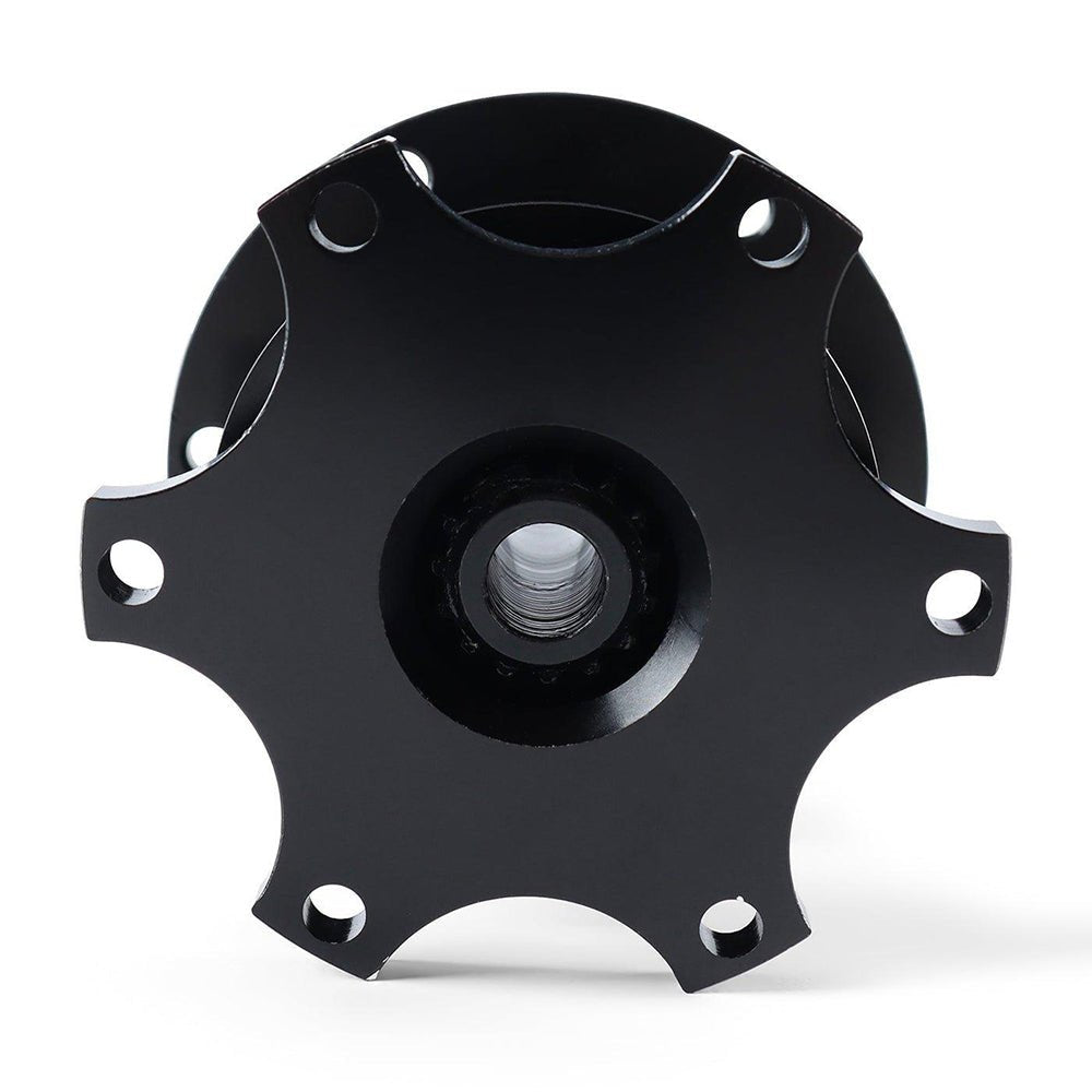 Circuit Hero Quick Release Steering Wheel Hub 6 - Bolt Black - BLOX Racing