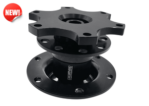 Circuit Hero Quick Release Steering Wheel Hub 6 - Bolt Black - BLOX Racing