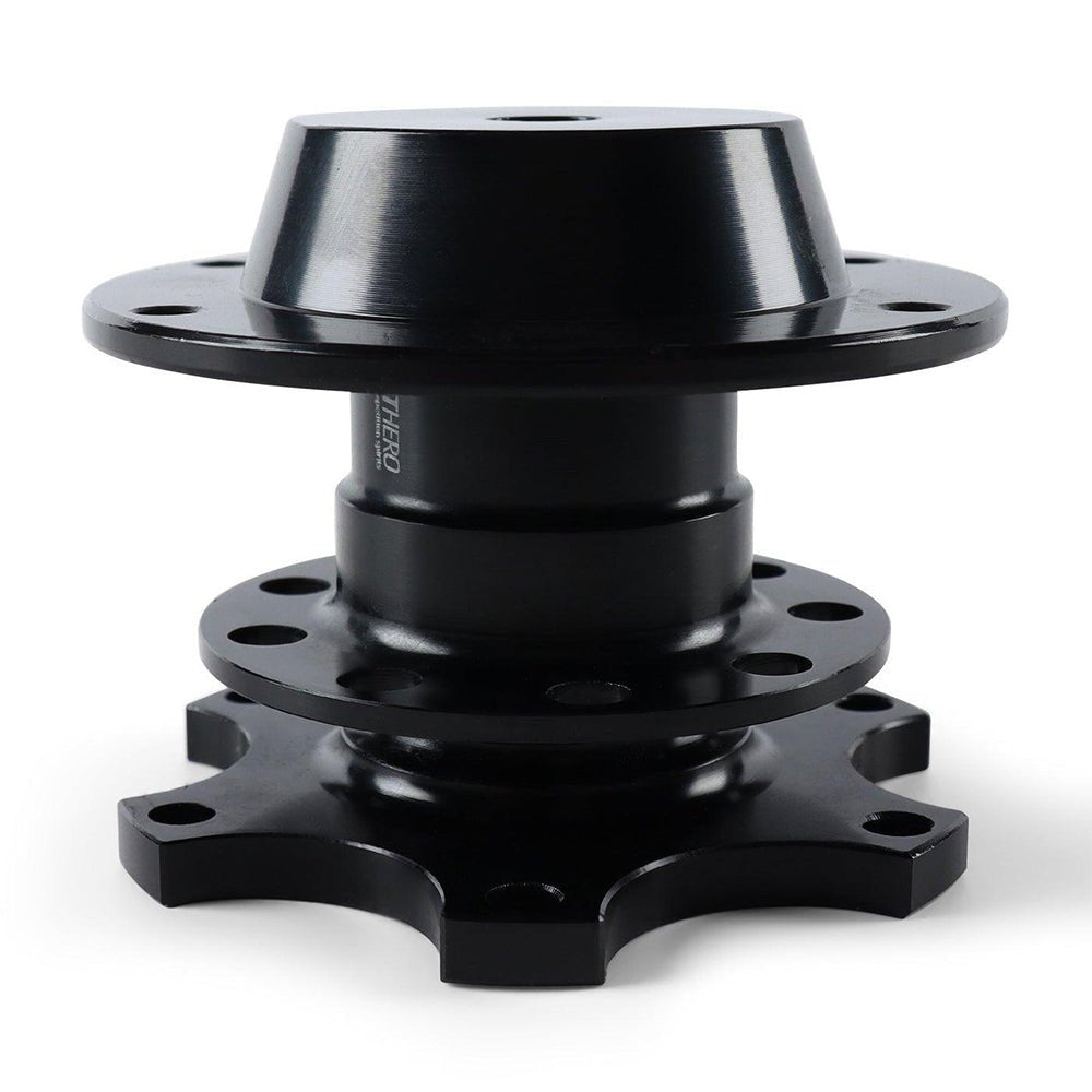 Circuit Hero Quick Release Steering Wheel Hub 6 - Bolt Black - BLOX Racing