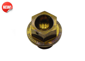 Circuit Hero Titanium Magnetic Drain Plug - M14x1.50mm - BLOX Racing