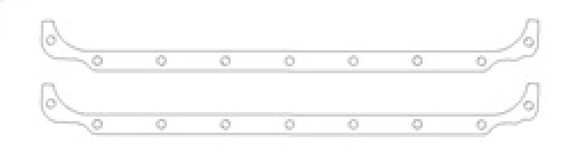 Cometic Chrysler R3 Block .094in Fiber Oil Pan Side Rail Gasket Set - BLOX Racing
