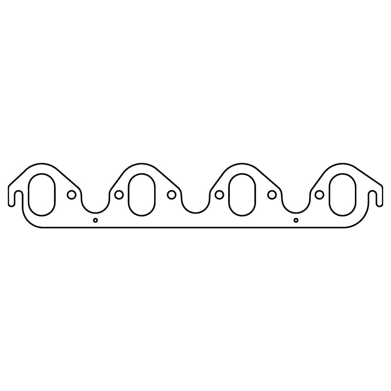 Cometic Ford 385 Series .043in Copper Exhaust Manifold Gasket Set - 2.080in x 1.250in Oval Ports - BLOX Racing