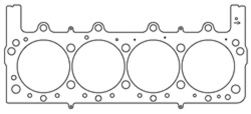 Cometic Ford 460 Pro Stock 4.685in Bore .051 inch MLS - RH A500 Block Head Gasket - BLOX Racing