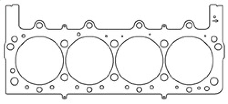 Cometic Ford 460 Pro Stock V8 .045in MLS Cylinder Head Gasket - 4.600in Bore - A500 Block - RHS - BLOX Racing