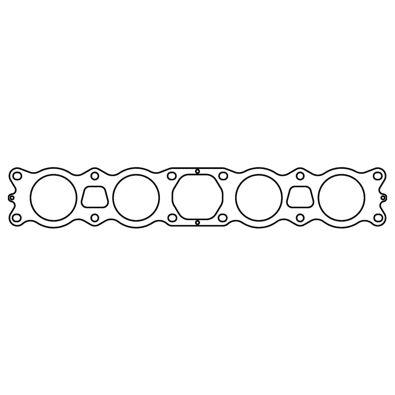 Cometic Ford 500 JC50 Pro Stock V8 .030in MLS Exhaust Manifold Gasket Set - 2.200in Round Port - BLOX Racing