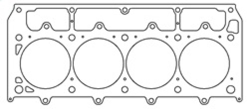 Cometic GM LSX Gen - 4 Small Block V8 .027in MLS Cylinder Head Gasket - 4.125in Bore - RHS - BLOX Racing