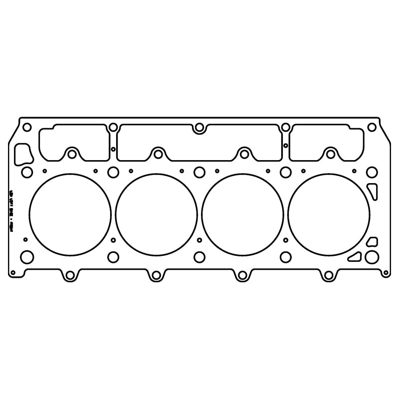 Cometic GM LSX Gen-4 Small Block V8 .052in MLX Cyl Head Gskt-4.165in Bore-1/2in and 3/8in Studs-LHS - BLOX Racing