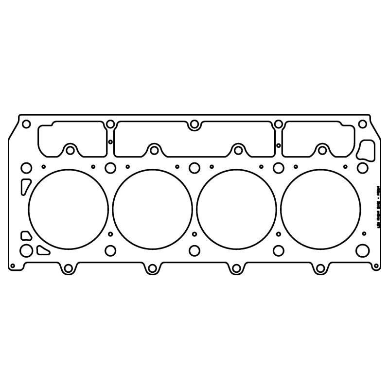 Cometic GM LSX Gen-4 Small Block V8 .052in MLX Cyl Head Gskt-4.165in Bore-1/2in and 3/8in Studs-RHS - BLOX Racing