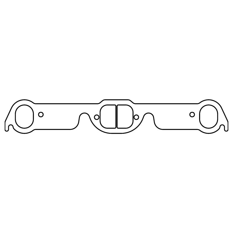 Cometic Pontiac 326-455 CI V8 .043in Copper Exhaust Manifold Gasket Set - 2.000in x 1.550in D-Ports - BLOX Racing