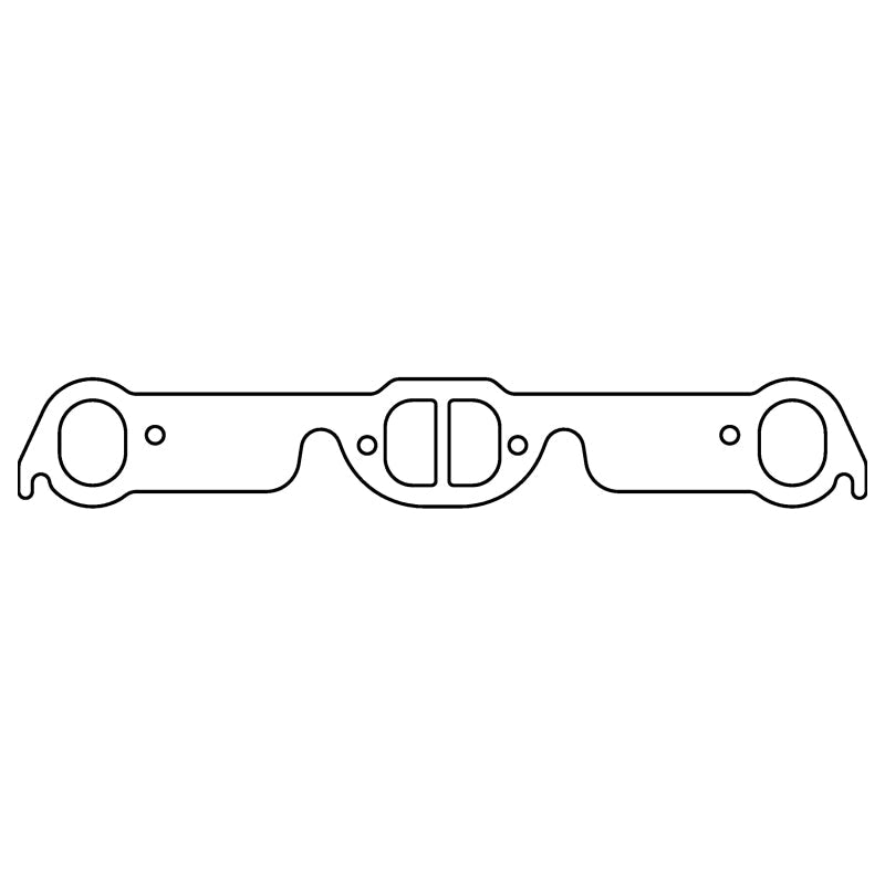 Cometic Pontiac V8 .094in HTG Exhaust Manifold Gasket Set - 1.940in x 1.500in D/Oval Ports - BLOX Racing
