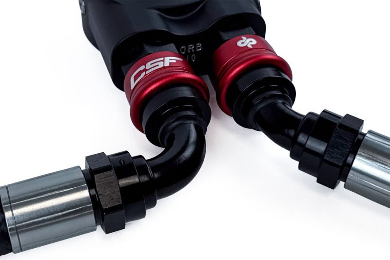CSF 2023+ Honda Civic Type R FL5 High - Performance Dual Engine Oil Cooler Kit - BLOX Racing