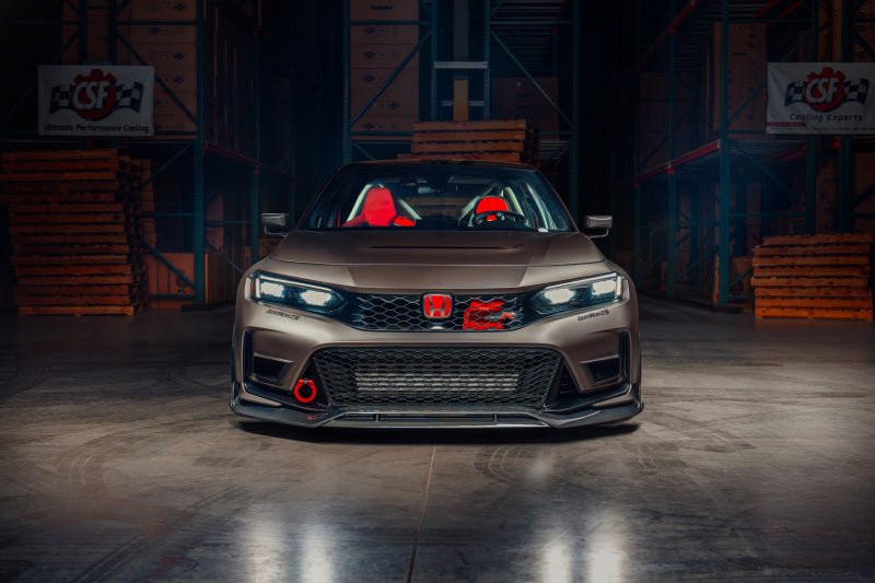 CSF 2023+ Honda Civic Type R FL5 High - Performance Dual Engine Oil Cooler Kit - BLOX Racing