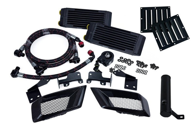 CSF 2023+ Honda Civic Type R FL5 High - Performance Dual Engine Oil Cooler Kit - BLOX Racing