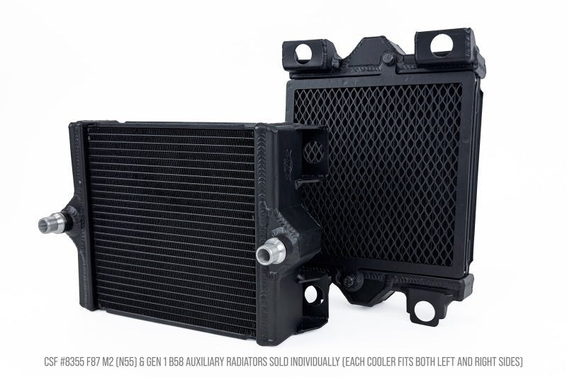 CSF BMW F87 M2 and Gen 1 B58 High Performance Auxiliary Radiator - BLOX Racing