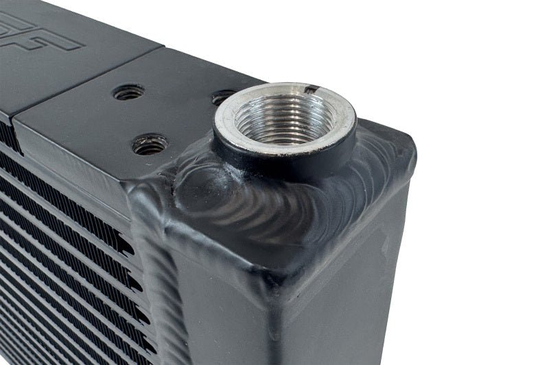 CSF Universal Large Single-Pass Oil Cooler - M22 x 1.5 - 12in L x 9.33in H x 2.16in W - BLOX Racing