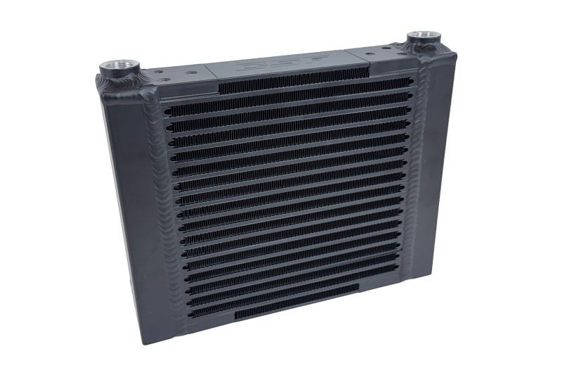 CSF Universal Large Single-Pass Oil Cooler - M22 x 1.5 - 12in L x 9.33in H x 2.16in W - BLOX Racing
