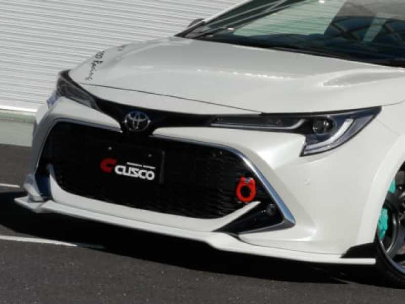 Cusco 19+ Toyota Corolla Hatchback Front Lip Spoiler (Primer/Unpainted) - BLOX Racing