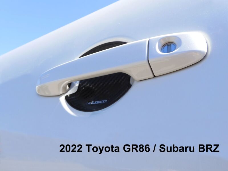 Cusco 2022+ Toyota GR86 / Subaru BRZ Door Handle Protector - BLOX Racing