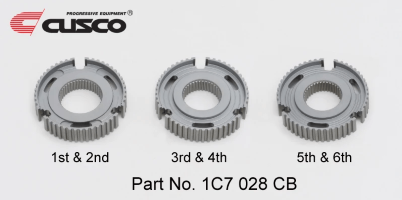Cusco 23+ Toyota GR Corolla/22+ Toyota GR Yaris Reinforced Transmission Clutch Sync. Hub Set - BLOX Racing
