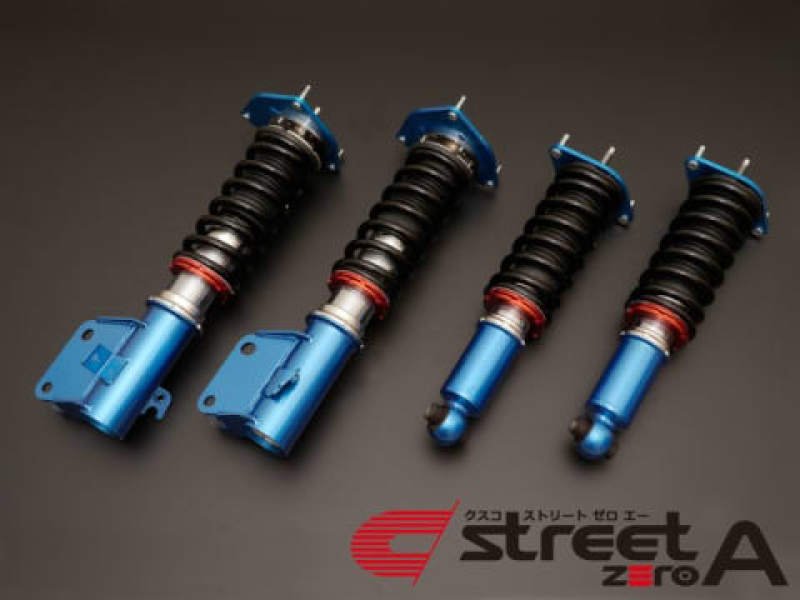 Cusco Coilovers Street Zero A Front - Pillow / Rear - Rubber Upper 2015+ WRX STI ONLY - BLOX Racing
