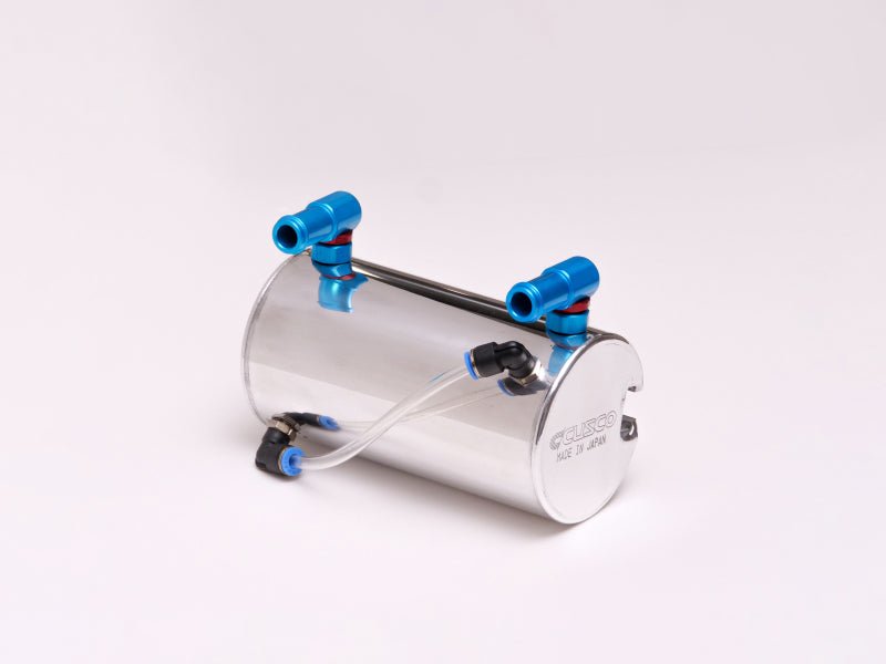 Cusco Oil Catch Tank Set Horizontal Mount 0.6L Round Type 17 - 22 GR86 / 13 - 22 BRZ / 13 - 16 FR - S - BLOX Racing