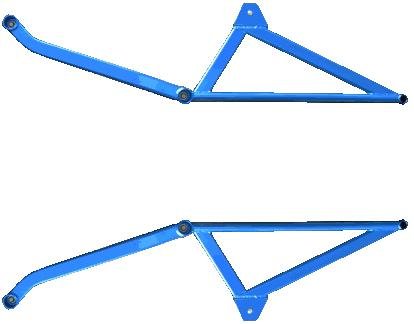 Cusco Power Brace Front Member GH8 GRB GVB WRX/STi (retains factory bumper beam) - BLOX Racing