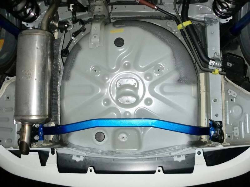 Cusco Power Brace ZVW30 PRIUS Rear End Underbrace - BLOX Racing