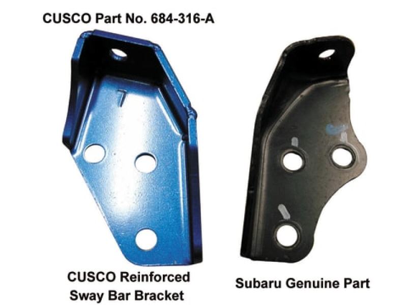 Cusco Rear Harder Sway Bar Bracket 03 - 09 Subaru Legacy - BLOX Racing