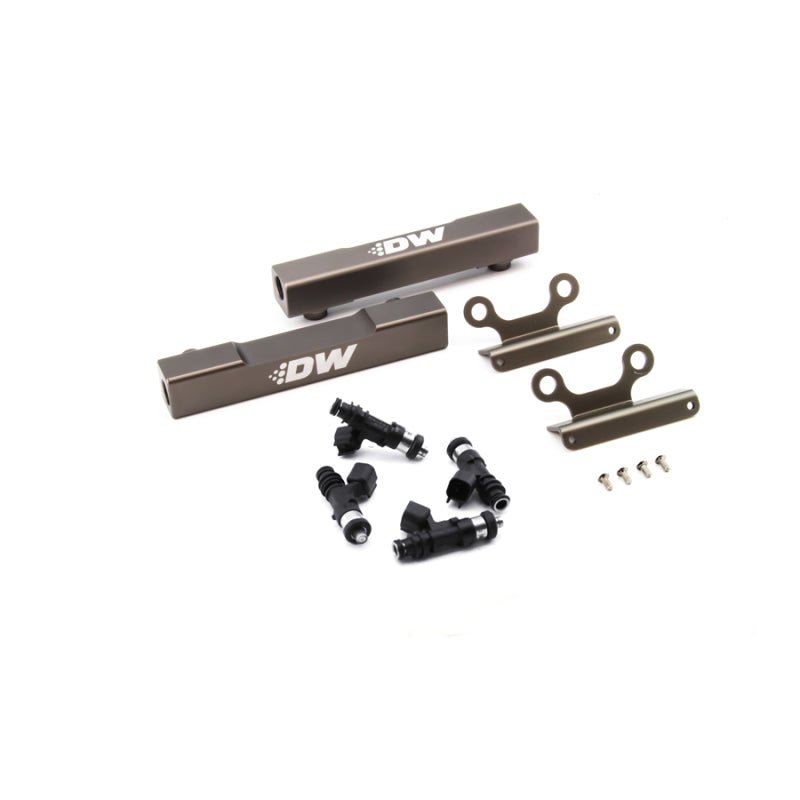 DeatschWerks 02+ Subaru WRX / 07+ STI/LGT Top Feed Fuel Rail Upgrade Kit w/ 1000cc Injectors - BLOX Racing