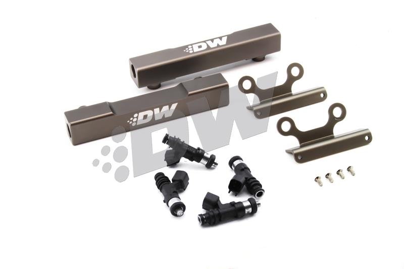 DeatschWerks 02+ Subaru WRX / 07+ STI/LGT Top Feed Fuel Rail Upgrade Kit w/ 750cc Injectors - BLOX Racing
