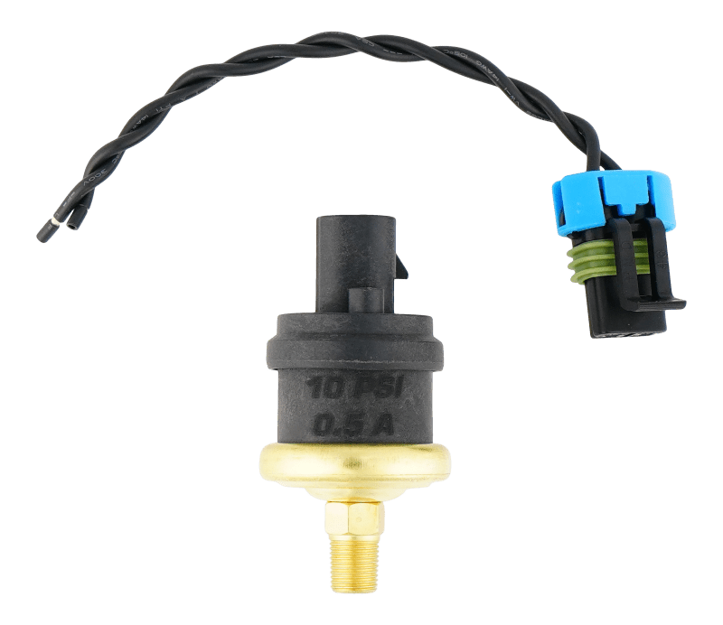 DeatschWerks 10psi 1/8th NPT Adjustable (8 - 12PSI) Hobbs Switch with Pigtail (0.5A) - BLOX Racing