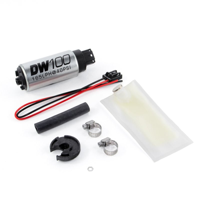 DeatschWerks 165 LPH In - Tank Fuel Pump w/ 94 - 05 Mazda Miata 1.6 / 1.8L Install Kit - BLOX Racing